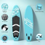 Premium Stand Up Paddle Board, Yoga Board with Durable SUP Accessories & Carry Bag | Wide Stance, Surf Control, Non-Slip Deck, Leash, Paddle and Pump for Youth & Adult - Image 49